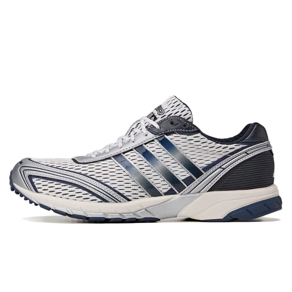 Sporty & Rich x adidas Adizero Adios 1 White Navy JP7544