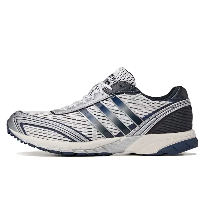 Sporty & Rich x adidas Adizero Adios 1 White Navy JP7544