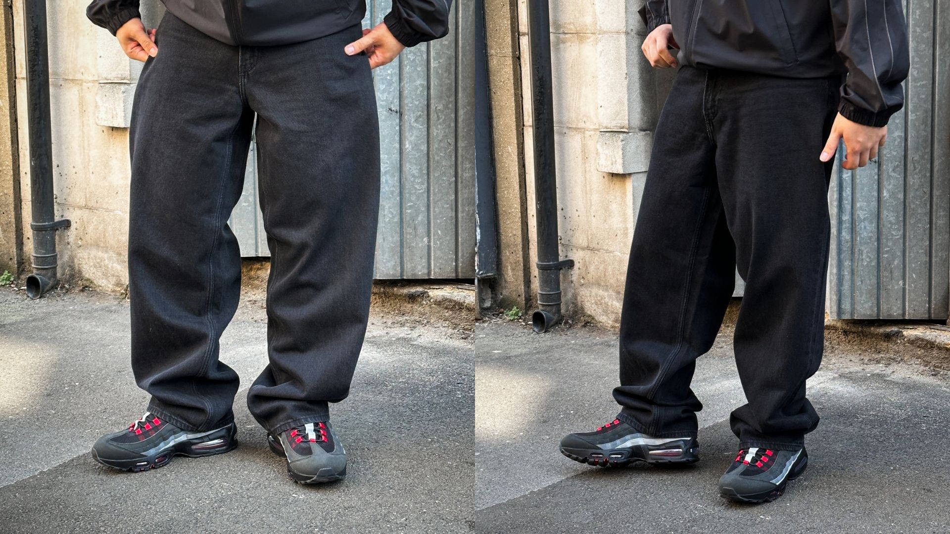 How To Style UNIQLO Wide Straight Jeans