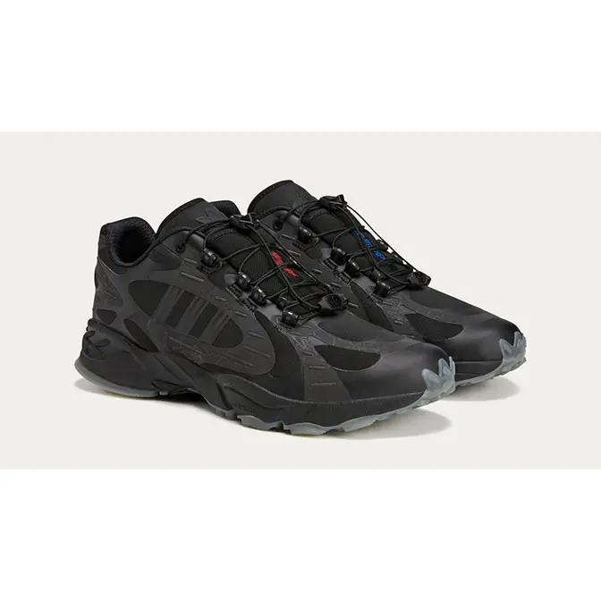 100 Thieves x adidas Savage Black Silver Pebble JR5538 front