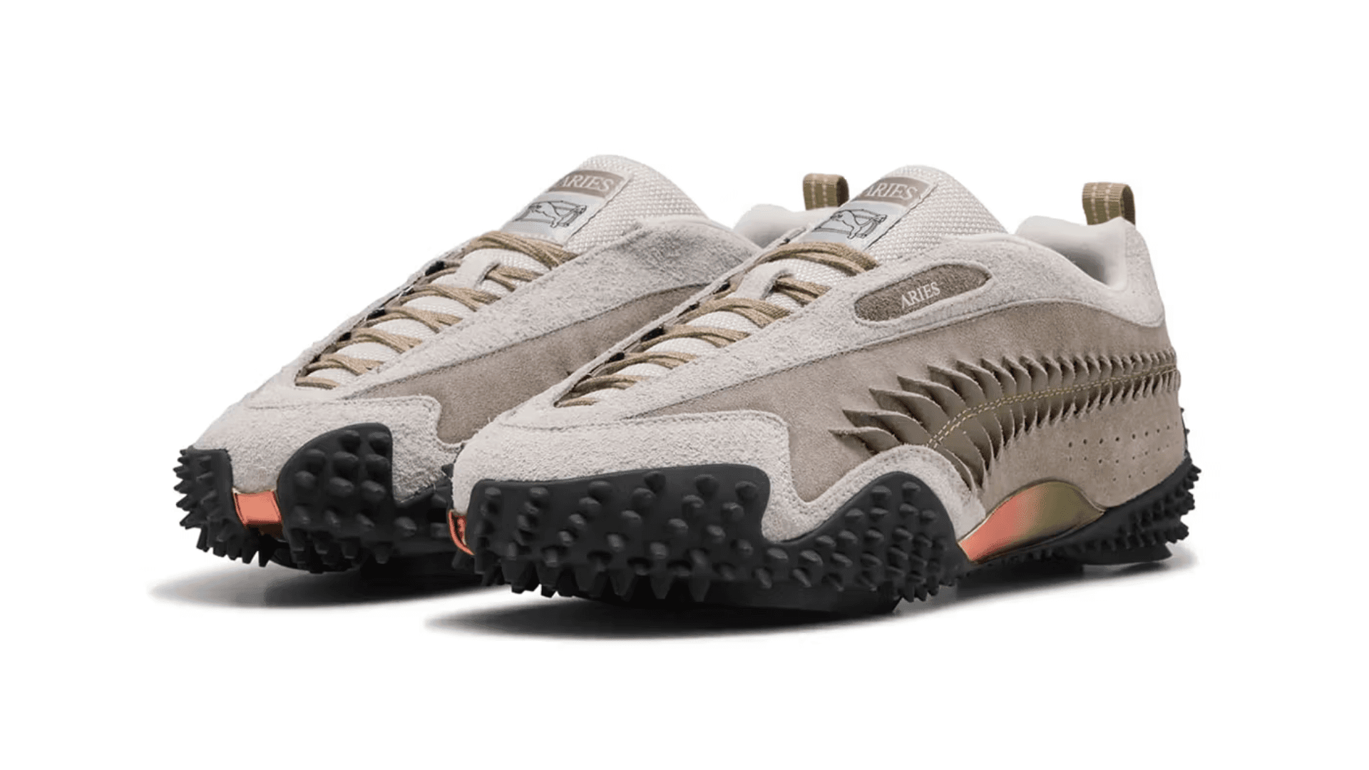 Aries x PUMA Mostro Craft Grey