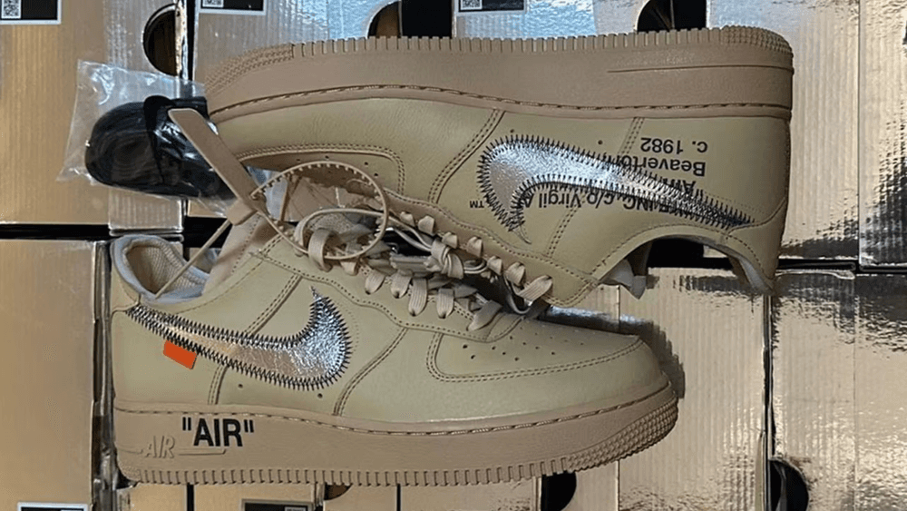Off-White x Nike Air Force 1 Low Sesame