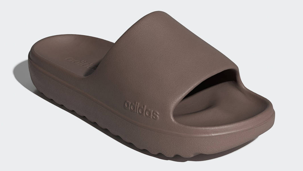 adidas Adilette Lumia Slides Trace Brown Front