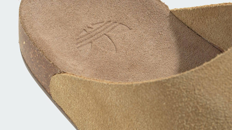 adidas Adimule Slides Golden Beige Closeup