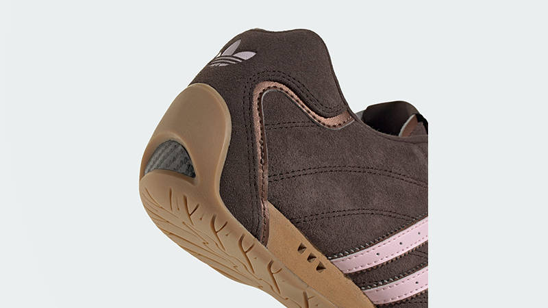 adidas Adiracer Lo Dark Brown Gum JR8867 heel
