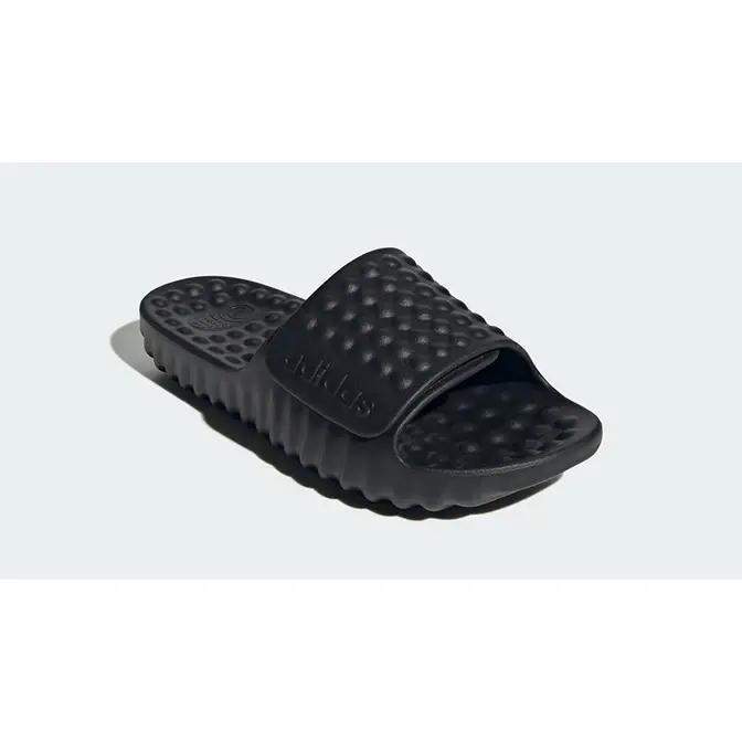 adidas Adissage 360 Red Slide Black JS3569 front