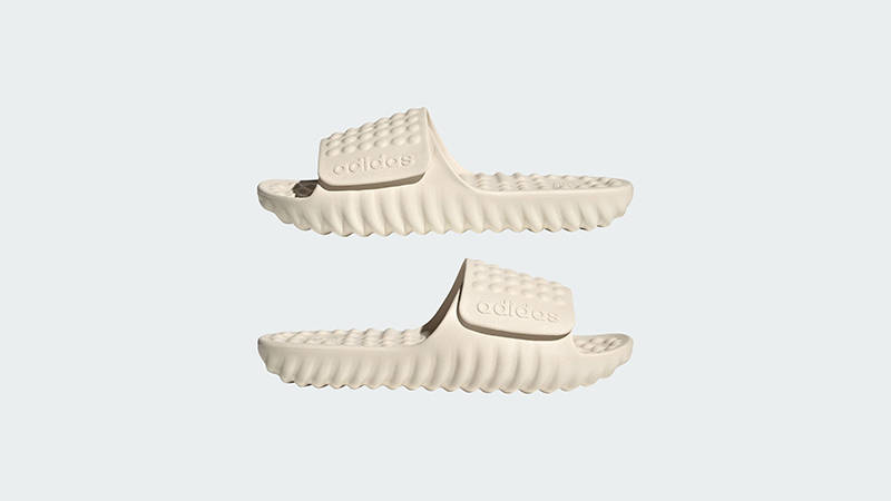 adidas Adissage 360 Red Slide Off-White JQ8057 feature