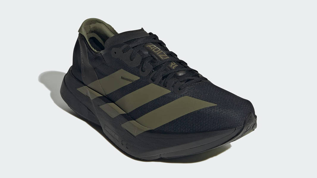 adidas Adizero Adios Pro 4 Black Focus Olive JP6314 Side