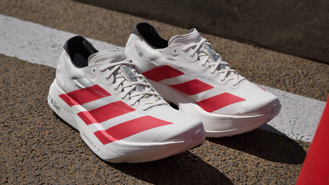 adidas Adizero Adios Pro 4 Off White Better Scarlet | JR6363 | The
