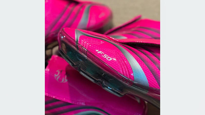 adidas F50 Adiframe Shock Pink JQ9556 side
