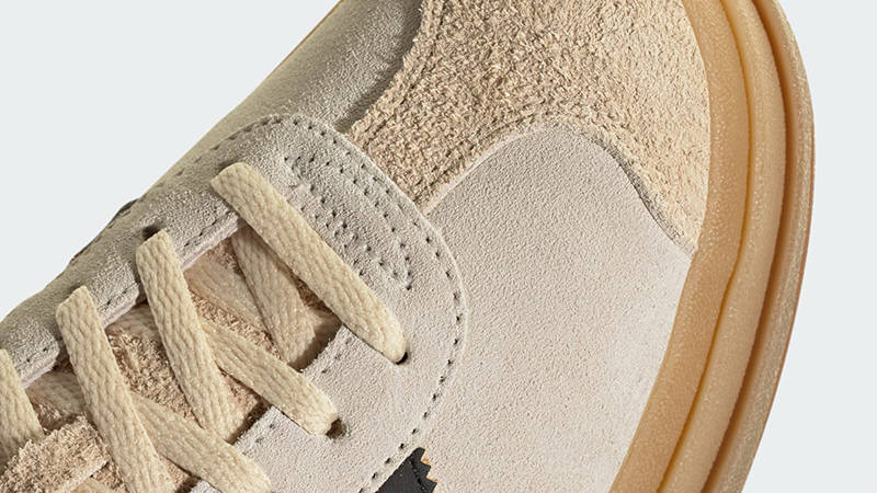 adidas Gazelle Bold Cream White Sand JS3892 Detail 2