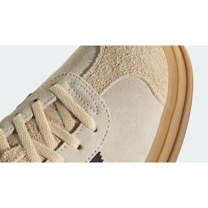 adidas Gazelle Bold Cream White Sand JS3892 Detail 2