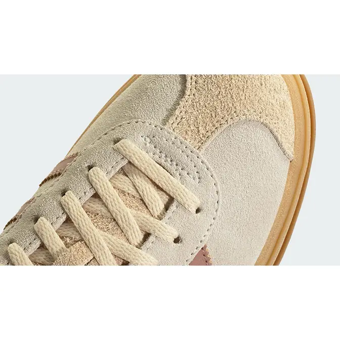 adidas Gazelle Bold Cream White Warm Clay JS3893 Detail
