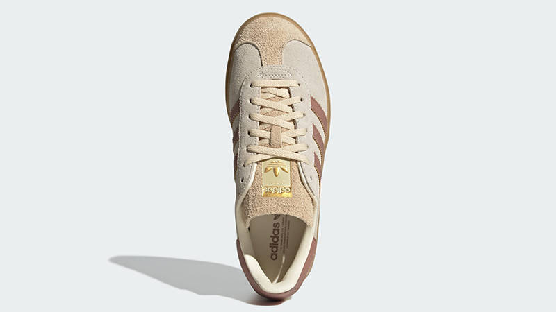 adidas Gazelle Bold Cream White Warm Clay JS3893 Top