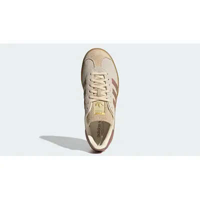 adidas Gazelle Bold Cream White Warm Clay JS3893 Top