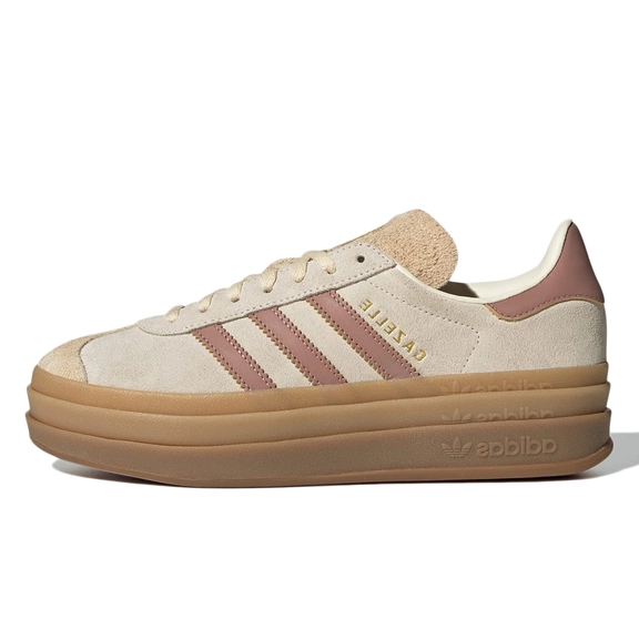 adidas Gazelle Bold Cream White Warm Clay JS3893