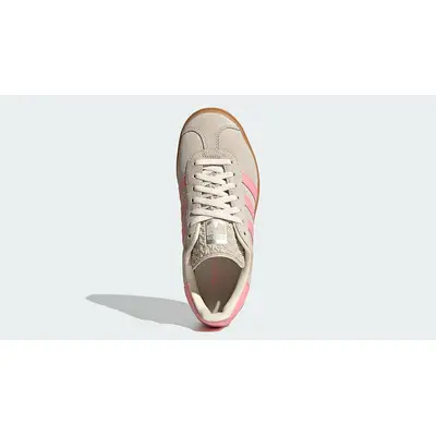 adidas Gazelle Bold GS Beige Semi Pink Spark JQ7409 Top