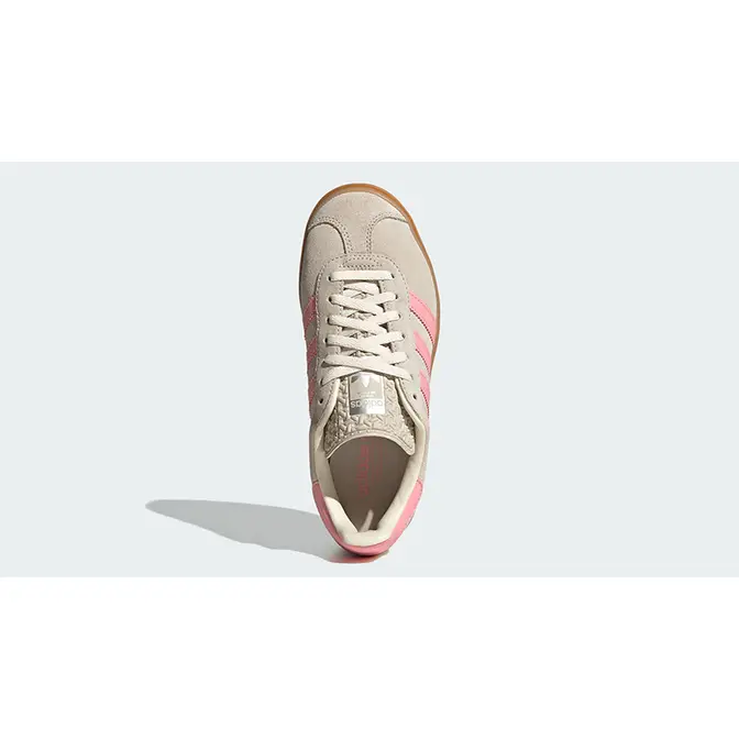 adidas Gazelle Bold GS Beige Semi Pink Spark JQ7409 Top