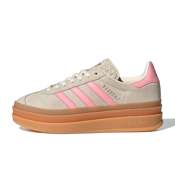 adidas Gazelle Bold GS Beige Semi Pink Spark JQ7409