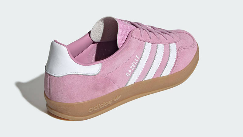 adidas gazelle silver green womens adidas Kids' Grade School Gazelle Shoes, Size 4, Ink/White main image 0
