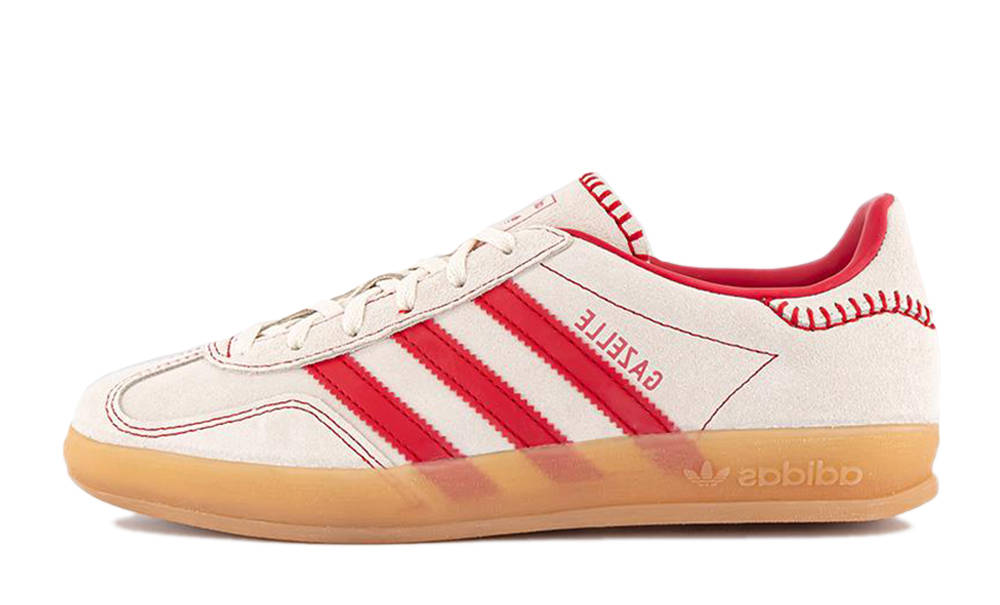 adidas Gazelle Indoor Scarlet Cream JS1402 The Sole Supplier