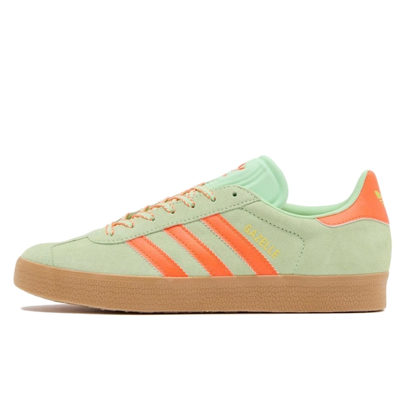 adidas Gazelle Semi Green Spark Solar Orange