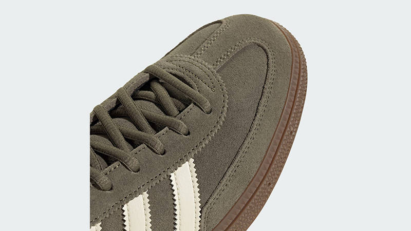 adidas Handball Spezial Olive Strata Gum JR2121 toe