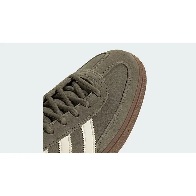 adidas Handball Spezial Olive Strata Gum JR2121 toe