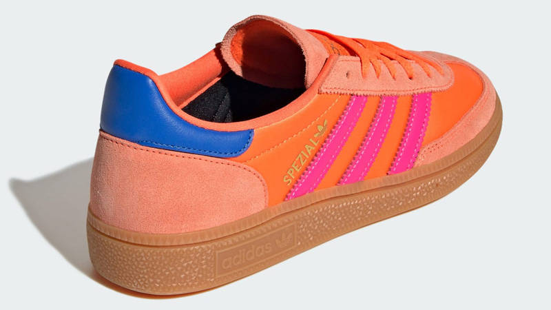 adidas Handball Spezial Solar Orange Lucid Pink Back