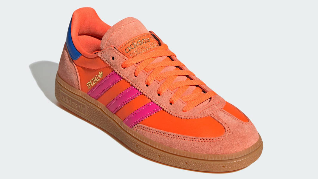 adidas Handball Spezial Solar Orange Lucid Pink Front