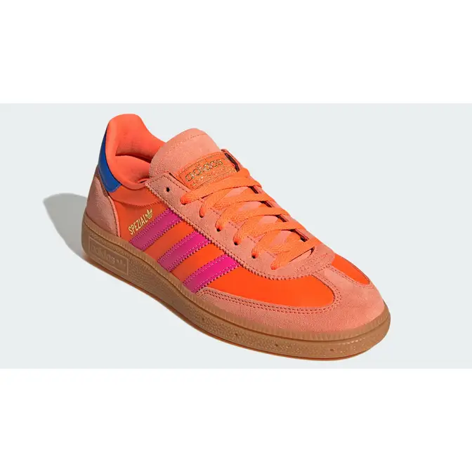adidas Handball Spezial Solar Orange Lucid Pink Front