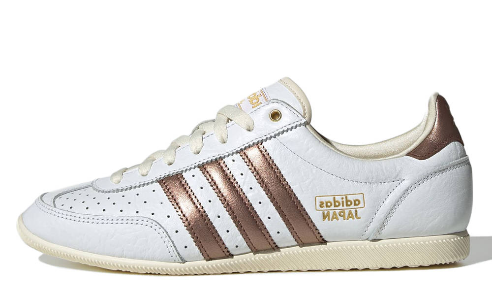 adidas Japan White Preloved Brown