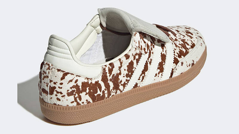 adidas Samba LT Cow Print Brown JS3931 Back