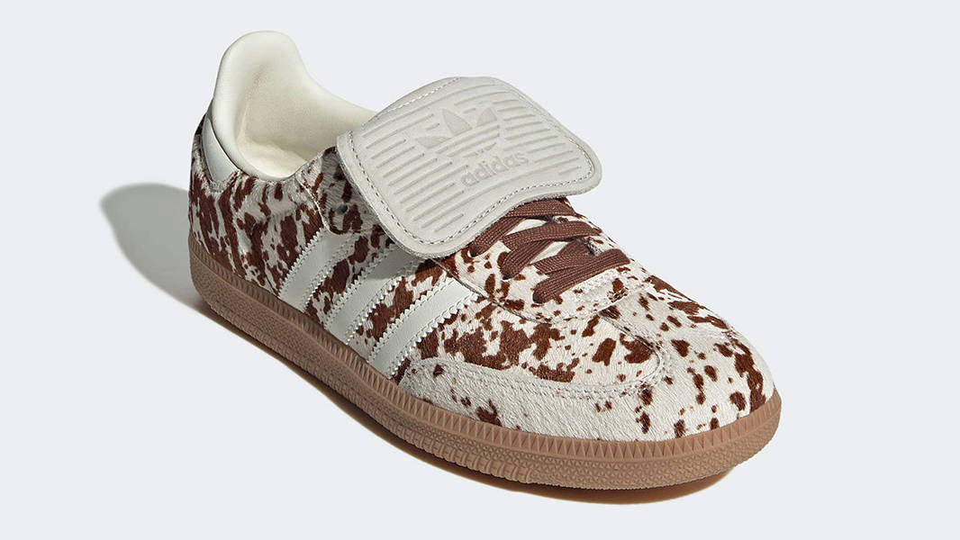 adidas Samba LT Cow Print Brown JS3931 Side