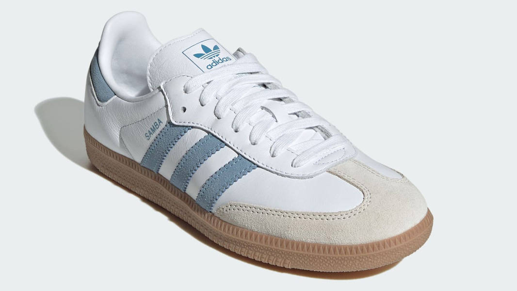 adidas Samba OG Cloud White Alumina Front
