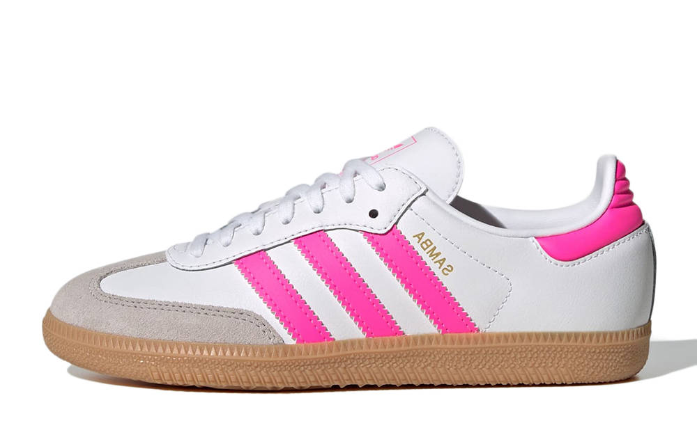 adidas Samba OG GS White Lucid Pink JQ2831