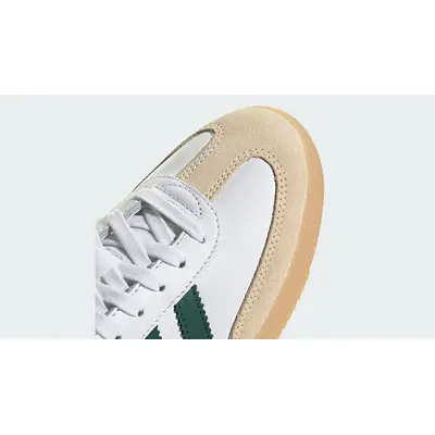 adidas Samba OG White Collegiate Green JS3831 toe