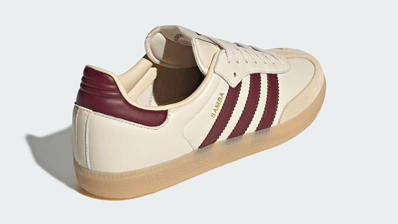 adidas Samba OG Wonder White Shadow Red JS3830 Back