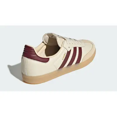 adidas Samba OG Wonder White Shadow Red JS3830 Back
