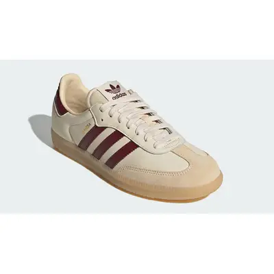 adidas Samba OG Wonder White Shadow Red JS3830 Side