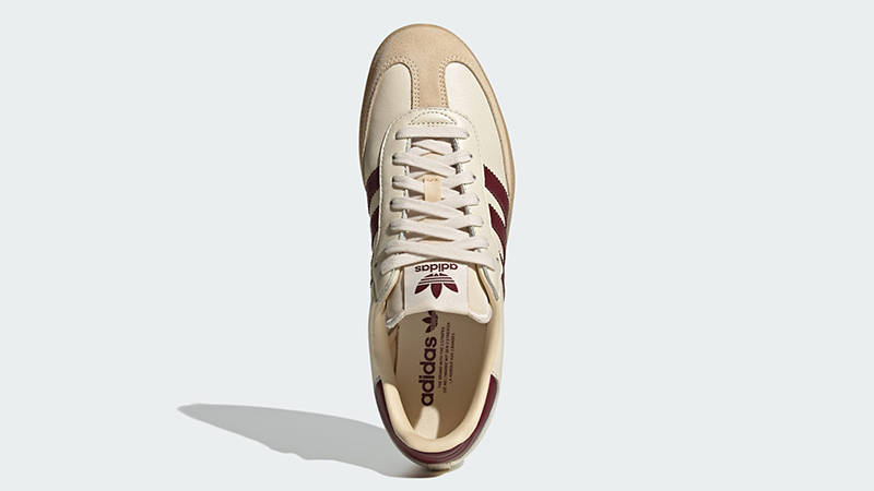 adidas Samba OG Wonder White Shadow Red JS3830 Top