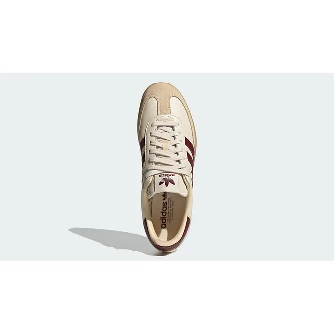 adidas Samba OG Wonder White Shadow Red JS3830 Top