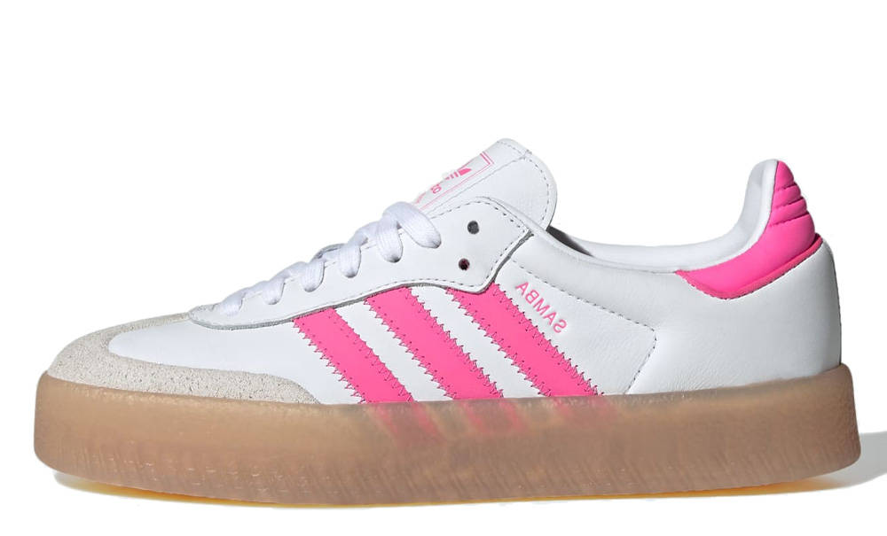 adidas Sambae White Lucid Pink