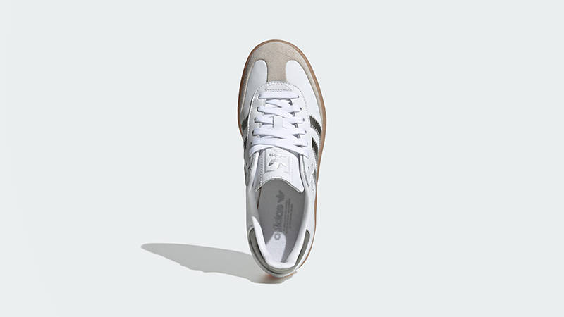 adidas Sambae White Silver Gum JS3943 middle