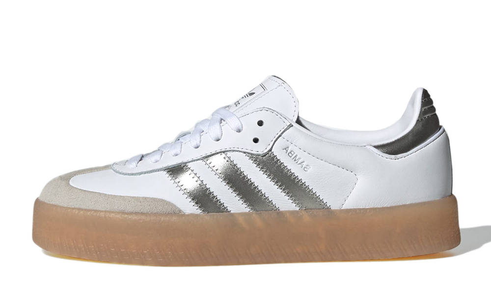 adidas Sambae White Silver Gum