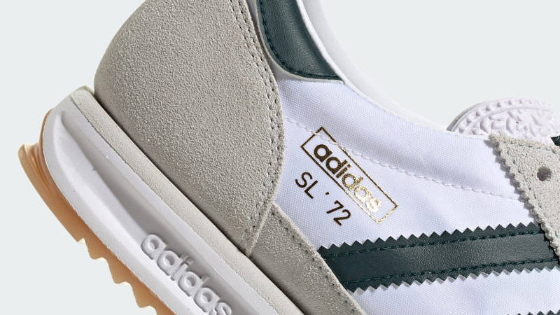 adidas SL 72 RS Cloud White Aurora Ivy Closeup