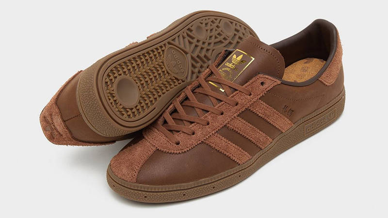 adidas x size x Billys Sapporo Brown JS1822 Front