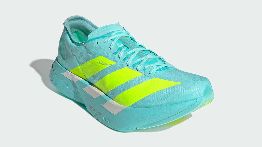Adizero Adios Pro 4 Flash Aqua JR1251 Side