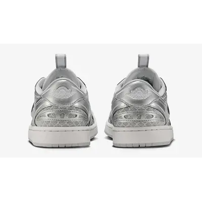 Air Jordan 1 Low Method Of Make Metallic Silver HQ2186-002 Back