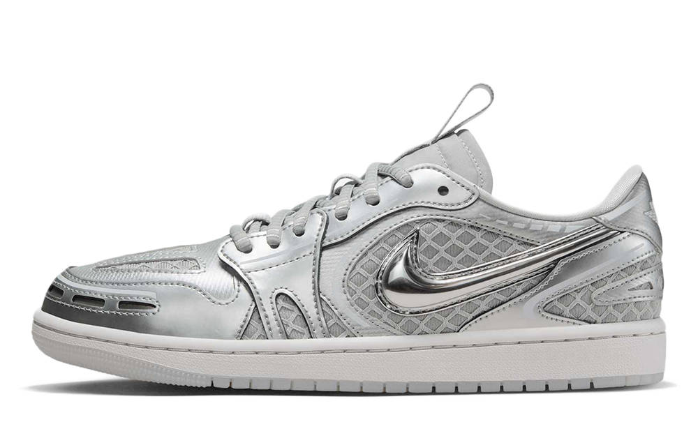 Air Jordan 1 Low Method Of Make Metallic Silver HQ2186-002